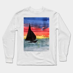 Sailboat Long Sleeve T-Shirt